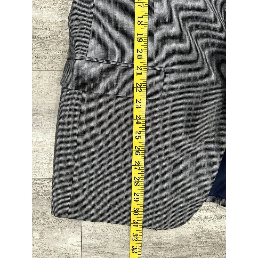 Ralph Lauren Mens 2 Button Blazer Silk Wool Blend Size 40R Macy's Store